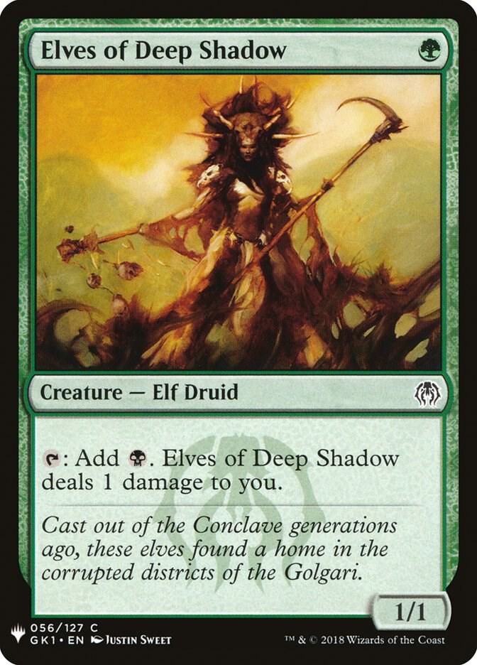 Elves of Deep Shadow (The List Reprints) 