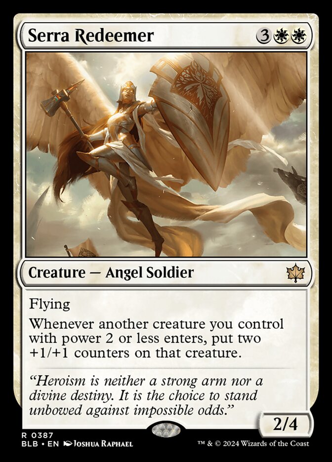 Serra Redeemer 387 (Bloomburrow) 