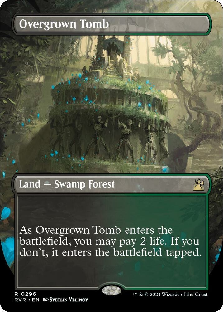 Overgrown Tomb Borderless (Ravnica Remastered) 