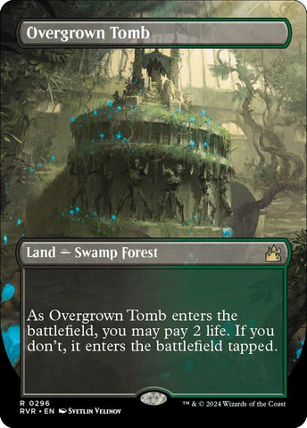 Overgrown Tomb Borderless (Ravnica Remastered) 