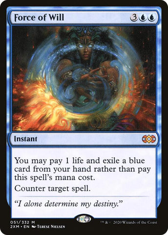 Force of Will 51/332 (Double Masters) 