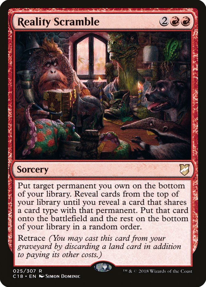 Reality Scramble (Commander 2018) 