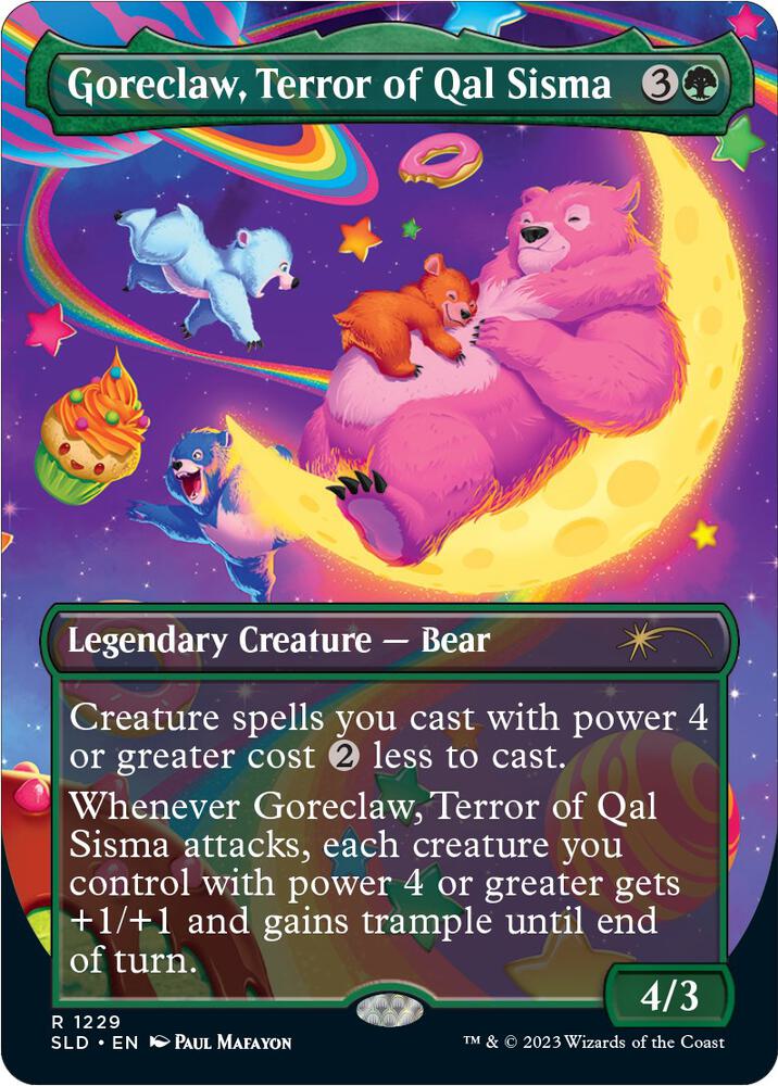 Goreclaw, Terror of Qal Sisma 1229 (Secret Lair Drop Series)  - Borderless