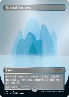 Glacial Fortress 456/1 (Secret Lair Drop Series)  - Borderless Foil