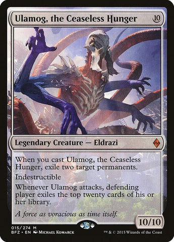 Ulamog the Ceaseless Hunger (Battle for Zendikar) 