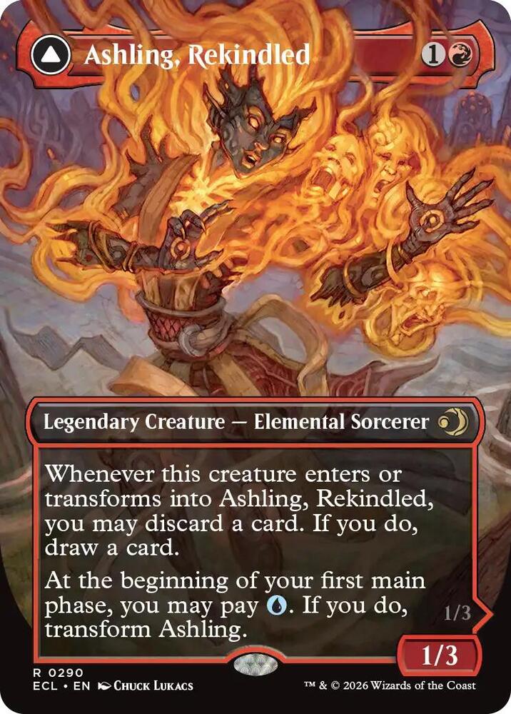 Ashling Rekindled Borderless (Lorwyn Eclipsed) 