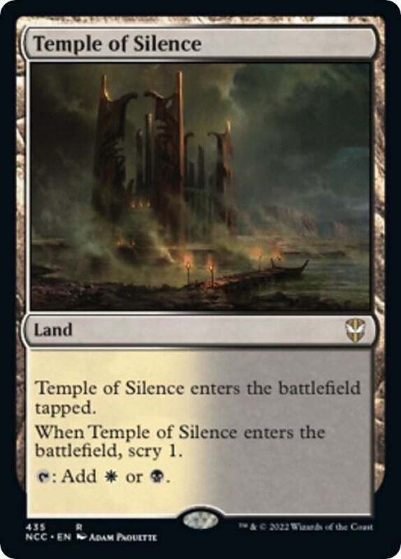 Temple of Silence 435 (Commander: Streets of New Capenna) 