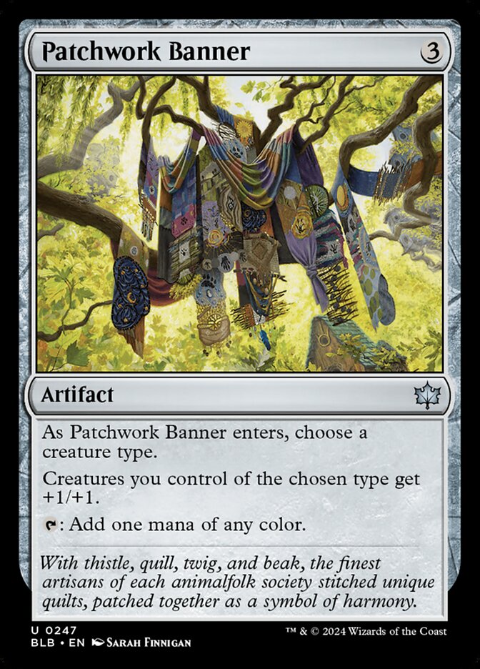 Patchwork Banner (Bloomburrow)  - Foil