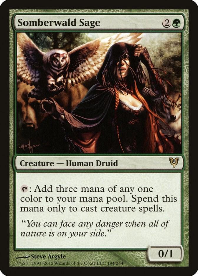 Somberwald Sage (Avacyn Restored) 