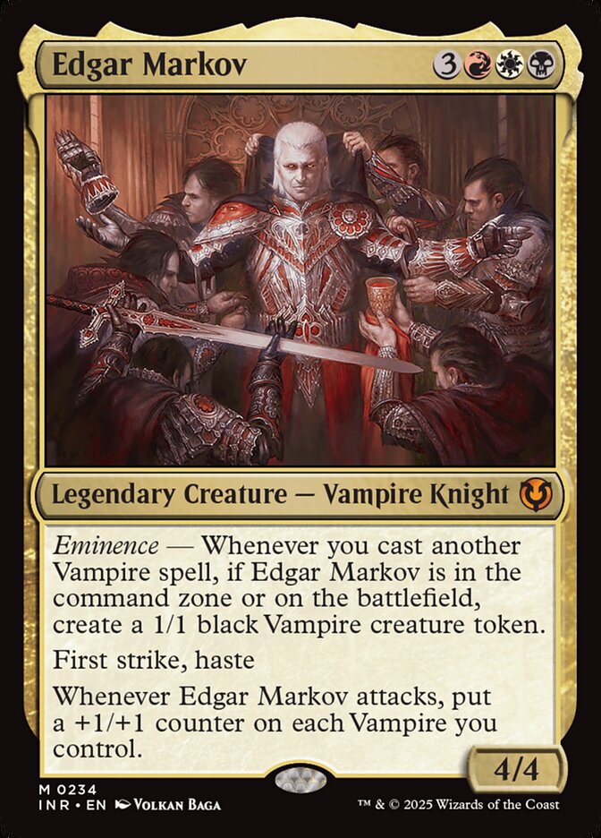 Edgar Markov 234 (Innistrad Remastered)  - Foil