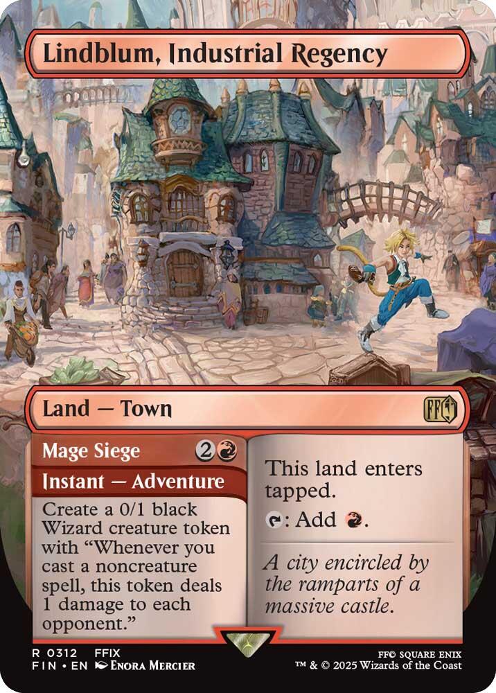 Lindblum Industrial Regency Borderless (FINAL FANTASY) 