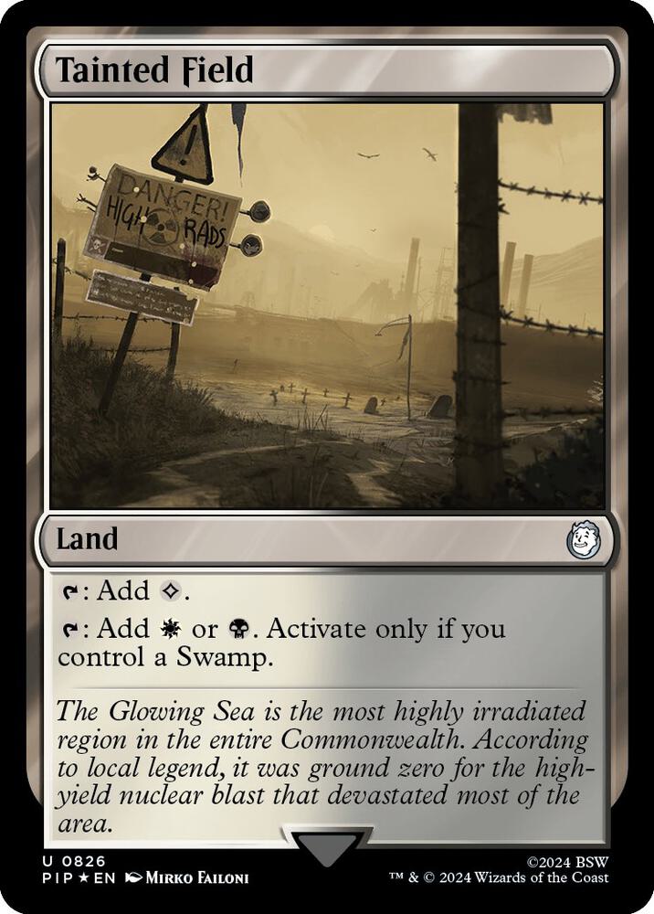 Tainted Field Surge Foil (Universes Beyond: Fallout)  - Foil