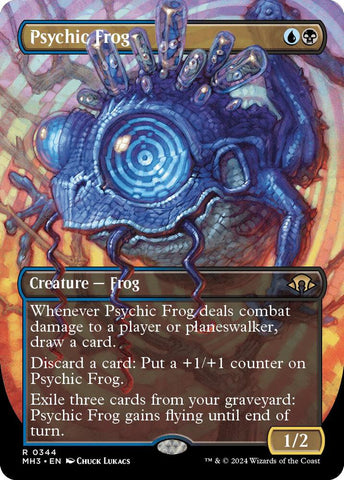 Psychic Frog Borderless (Modern Horizons 3) 