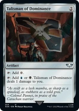 Talisman of Dominance 254 (Universes Beyond: Warhammer 40,000) 