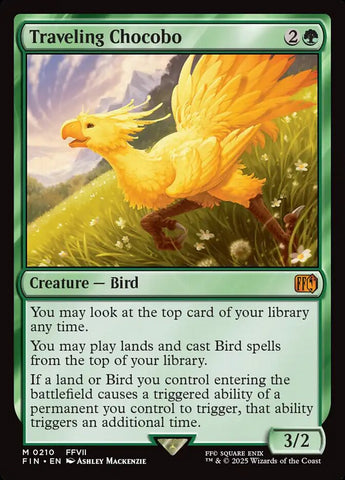 Traveling Chocobo 210 (FINAL FANTASY)  - Foil
