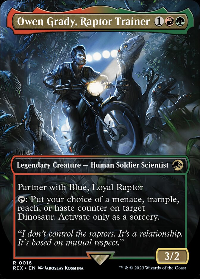 Owen Grady, Raptor Trainer (Universes Beyond: Jurassic World Collection)  - undefined