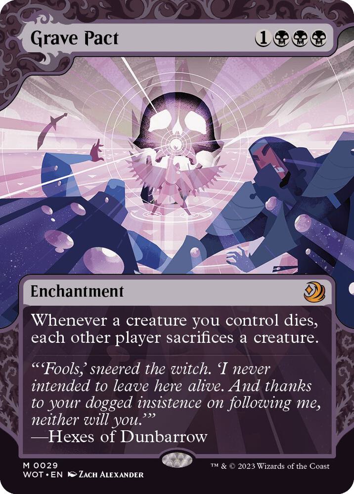Grave Pact 29 (Wilds of Eldraine: Enchanting Tales)  - Showcase