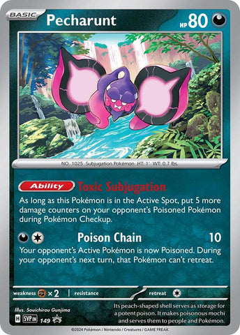 Pecharunt 149 (SV: Scarlet & Violet Promo Cards)  - Holofoil