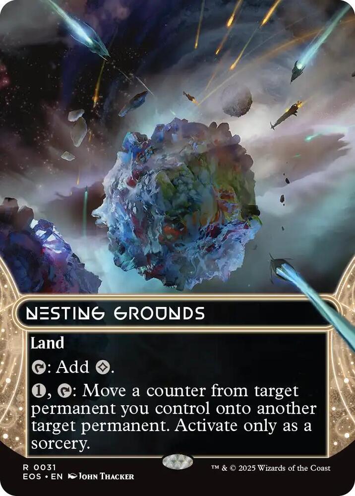 Nesting Grounds 0031 Borderless (Edge of Eternities: Stellar Sights)  - Foil