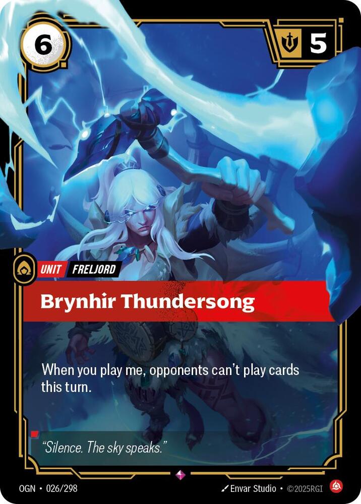 Brynhir Thundersong (Origins)  - Foil