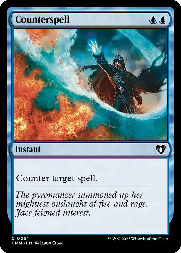 Counterspell (Commander Masters)  - Foil