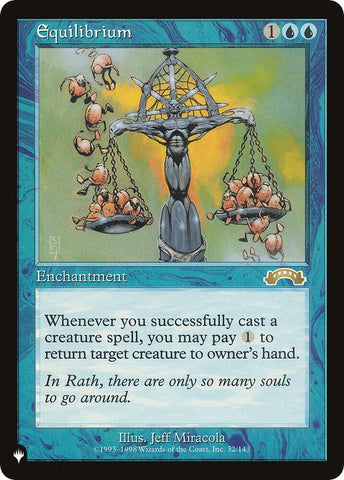 Equilibrium 32/143 (The List Reprints) 