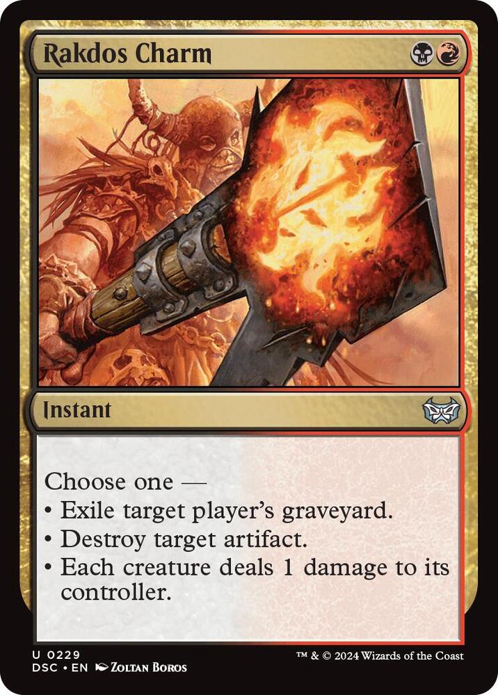 Rakdos Charm (Commander: Duskmourn: House of Horror) 