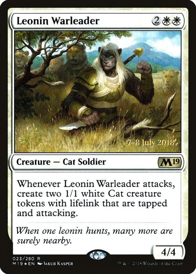 Leonin Warleader (Prerelease Cards)  - undefined