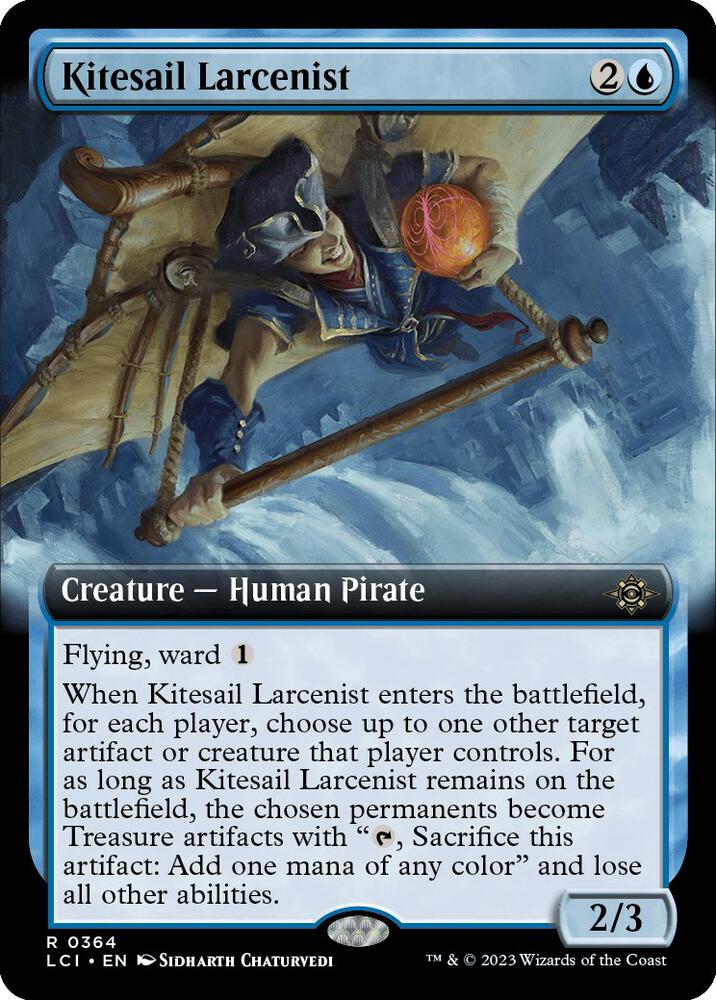 Kitesail Larcenist 364/291 (The Lost Caverns of Ixalan)  - Extended Art