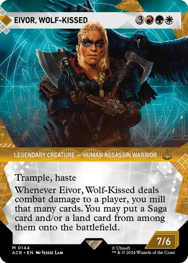 Eivor Wolf Kissed Showcase (Universes Beyond: Assassin's Creed)  - Foil