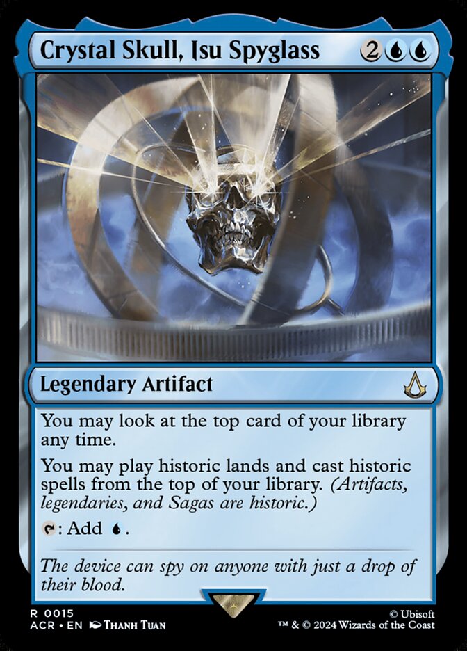 Crystal Skull, Isu Spyglass (Universes Beyond: Assassin's Creed)  - Foil