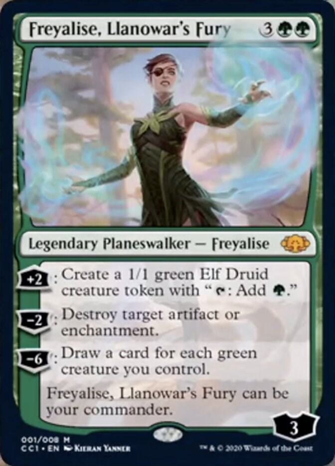 Freyalise Llanowars Fury (Commander Collection: Green) 