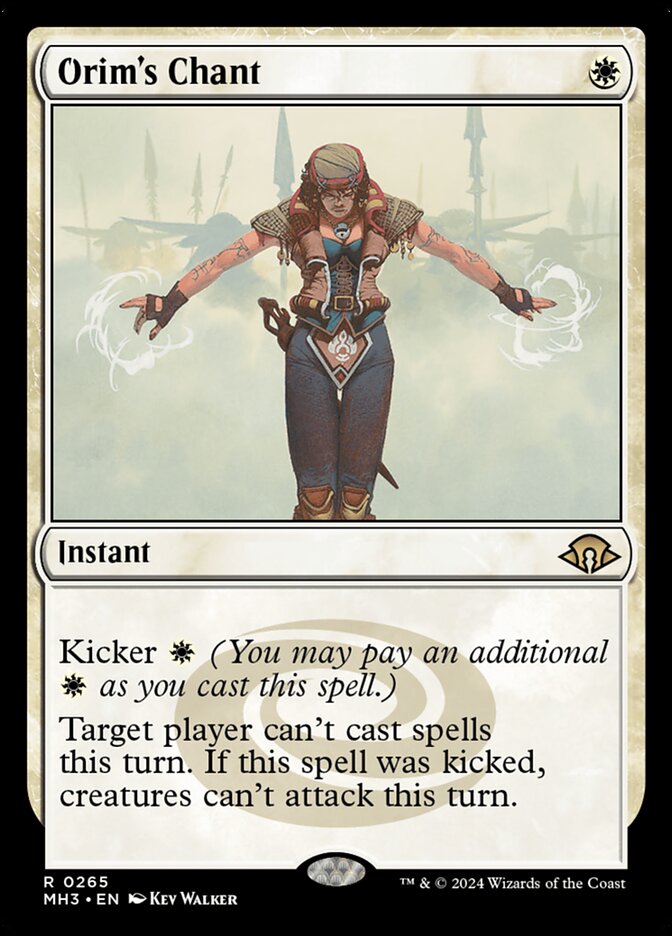 Orim's Chant (Modern Horizons 3)  - Foil
