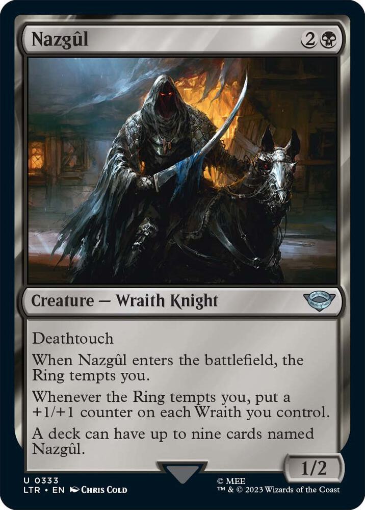 Nazgûl 333 (Universes Beyond: The Lord of the Rings: Tales of Middle-earth)  - Foil