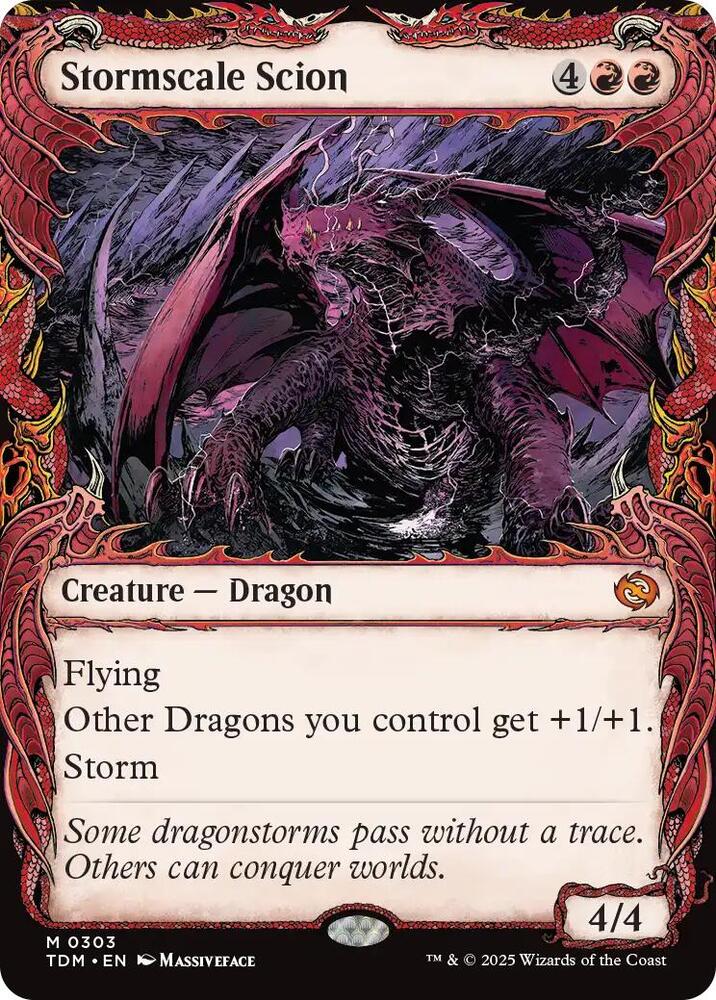 Stormscale Scion Showcase (Tarkir: Dragonstorm) 