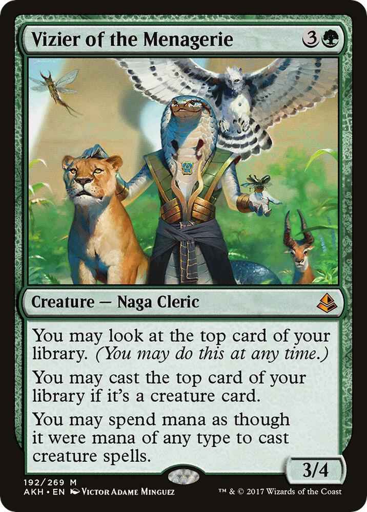 Vizier of the Menagerie (Amonkhet) 