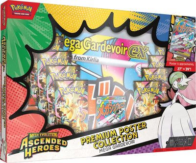 Pokemon Trading Card Game: Mega Evolution Ascended Heroes Premium Poster Collection