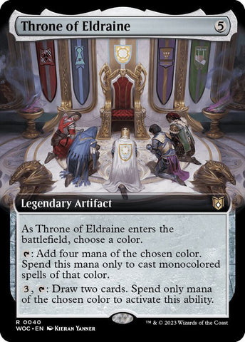 Throne of Eldraine Extended Art (Commander: Wilds of Eldraine) 