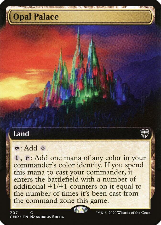 Opal Palace Extended Art (Commander Legends) 