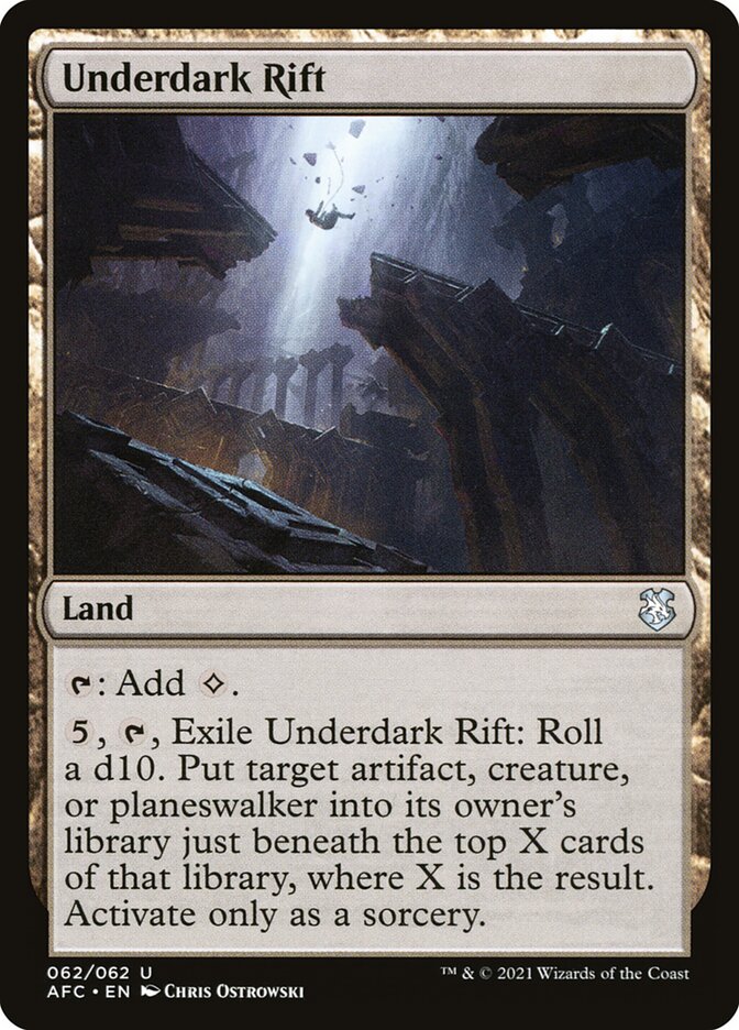 Underdark Rift (Commander: Adventures in the Forgotten Realms) 