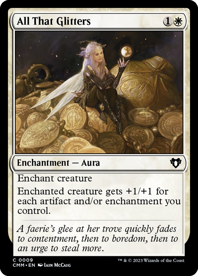 All That Glitters 9/451 (Commander Masters)  - Foil