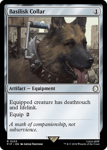 Basilisk Collar 225/326 (Universes Beyond: Fallout) 