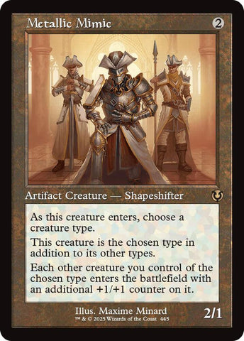 Metallic Mimic Retro Frame (Innistrad Remastered) 