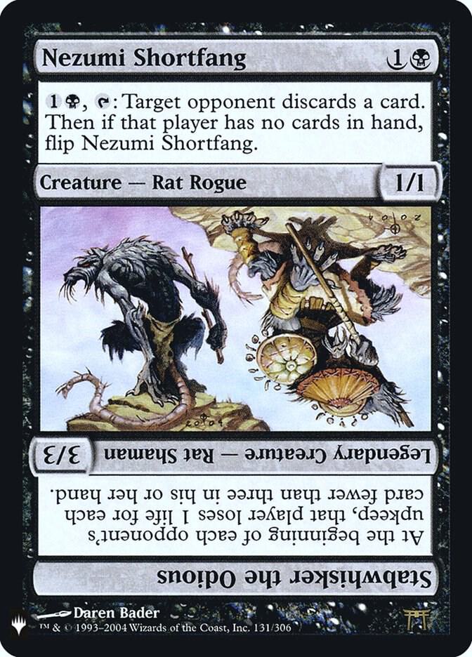 Nezumi Shortfang Stabwhisker the Odious (The List Reprints)  - Foil