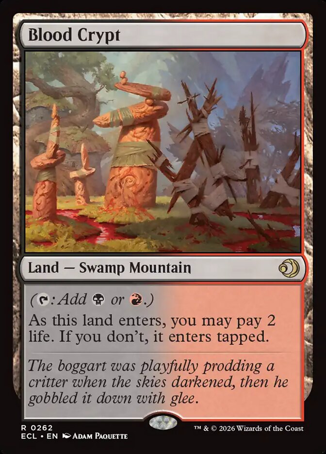 Blood Crypt (Lorwyn Eclipsed)  - Foil