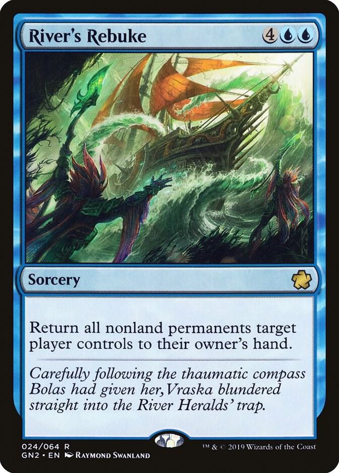 Rivers Rebuke (Magic Game Night 2019) 