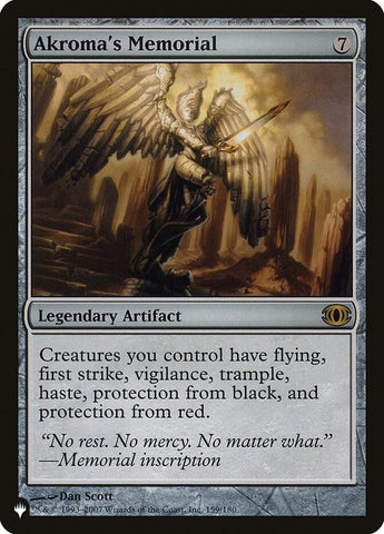Akromas Memorial (The List Reprints) 