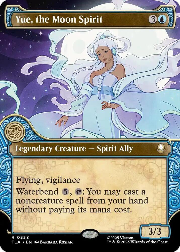 Yue the Moon Spirit Showcase (Avatar: The Last Airbender) 