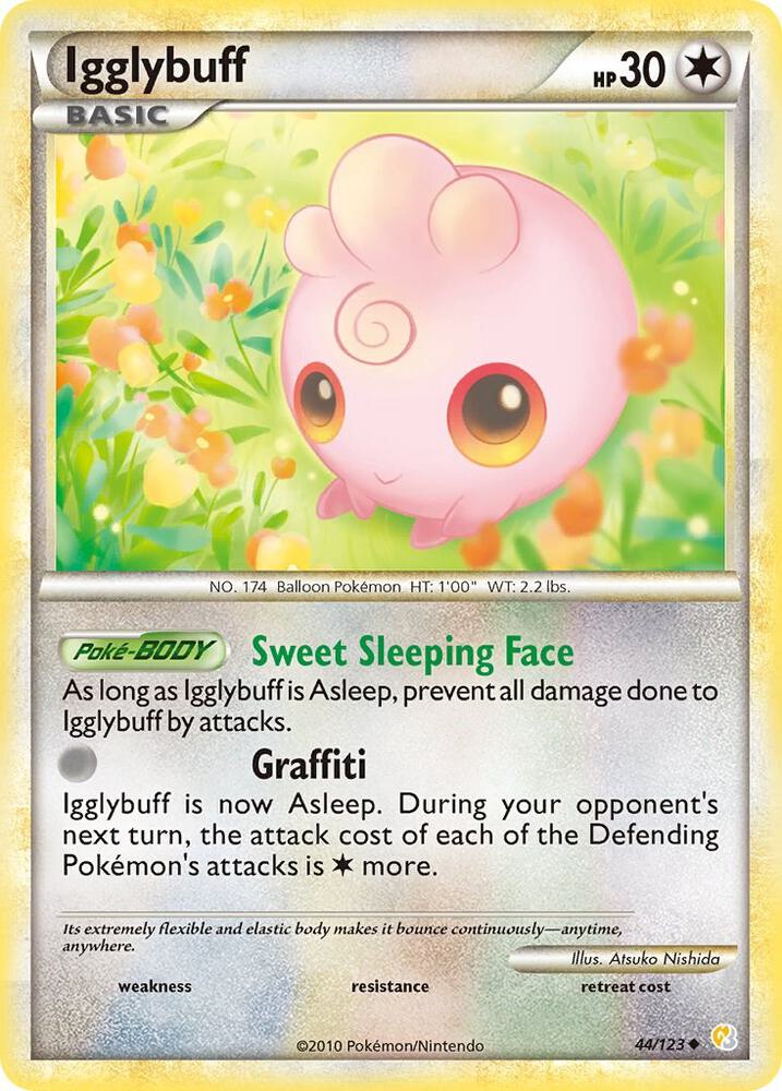 Igglybuff 44/123 (HeartGold SoulSilver) 