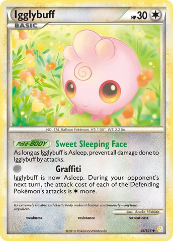 Igglybuff 44/123 (HeartGold SoulSilver) 